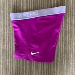 Purple NikePro Spandex